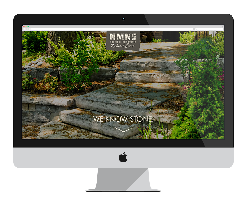 Northern MN Natural Stone: Minnesota web design and development - construction